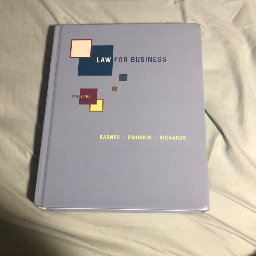 Law for business 11th edition book